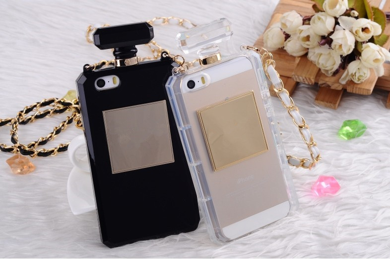 2014 最新款香水 手机壳 N5香水瓶手机套 iPhon
