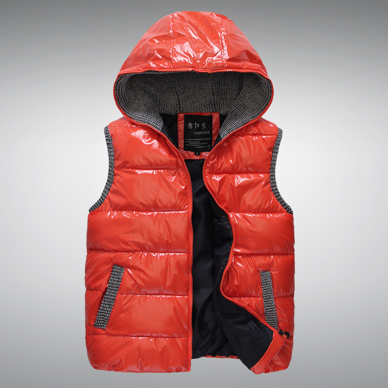 秋冬<em>韩版男式时尚</em>马甲 男修身<em>棉马甲</em> 休闲羽绒