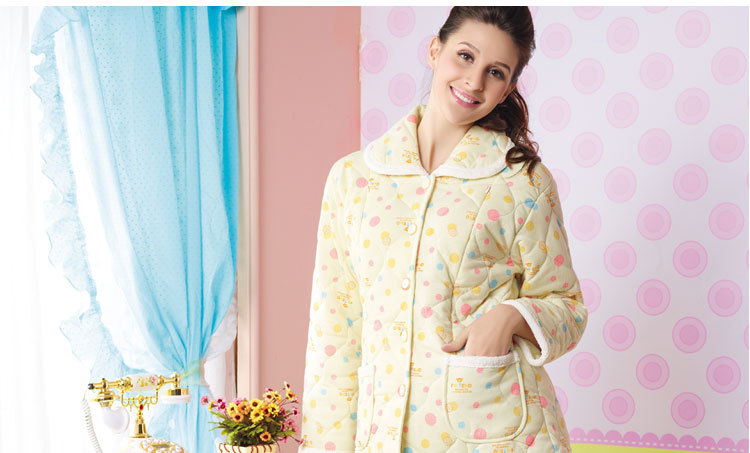 孕妇套装-厂家供应孕妇秋冬加厚纯棉保暖睡衣