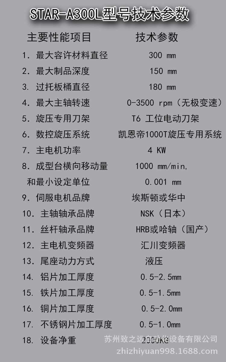 高效率高精密多功能全自动数控旋压机