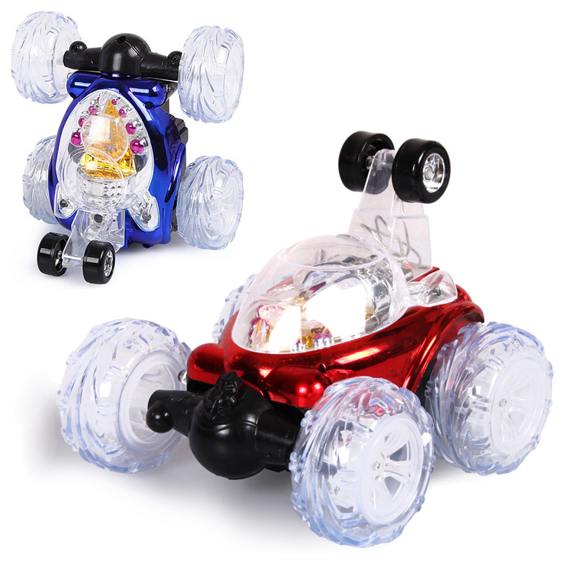 仁达930 翻滚特技车 电动遥控车 翻斗车 地摊玩