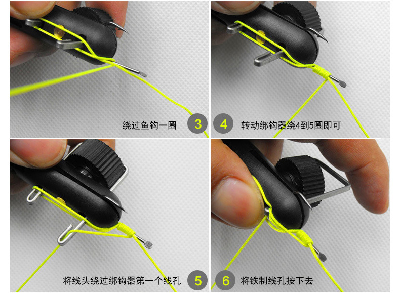 金属绑钩器 手动绑钩器 绑钩器 两用型子线打结器 绑线器批发