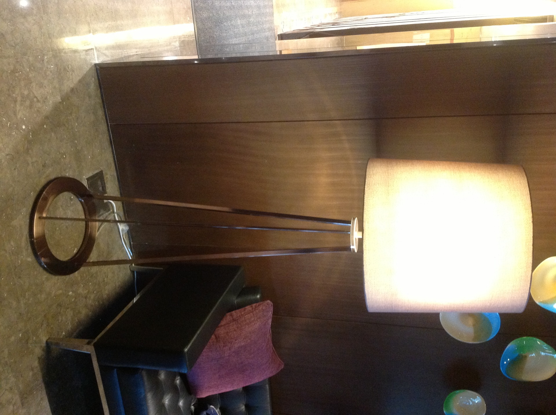 酒店定做台灯镀金不锈钢底座3