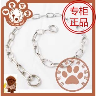 不銹鋼鏈條狗項圈大號 O型鏈寵物項圈（62CM左右）  寵物用品狗繩工廠,批發,進口,代購