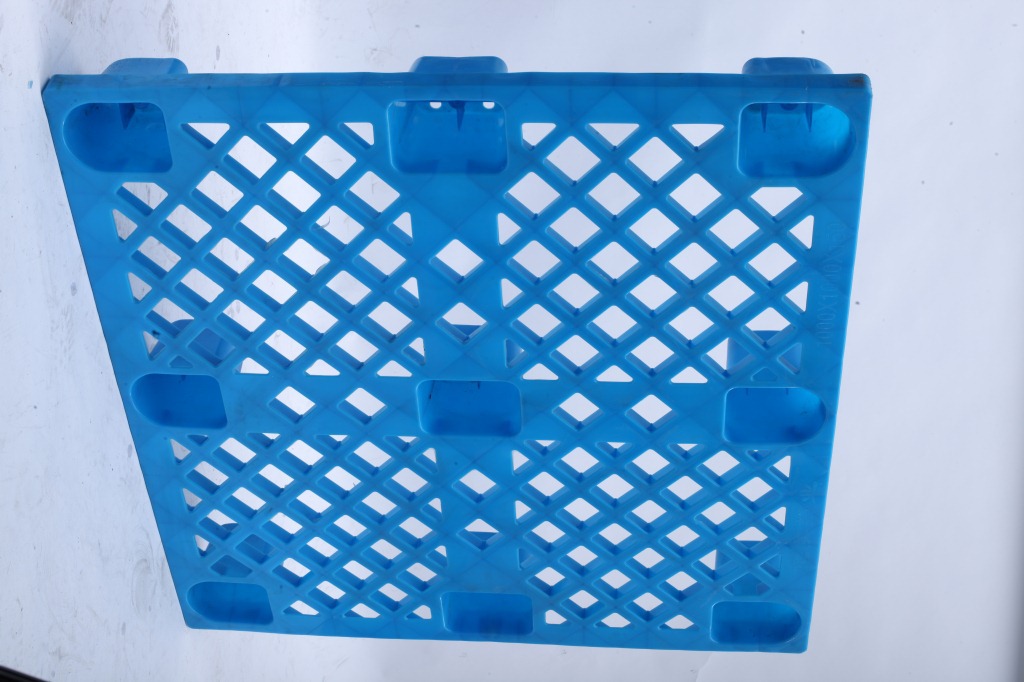 塑胶托盘-上海塑料胶垫板 嘉定九脚网格塑料胶