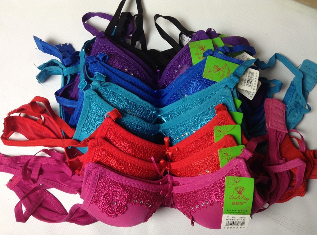 【<em>地摊货</em> 春秋款女士<em>文胸</em>蝴蝶结蕾丝花边 少女