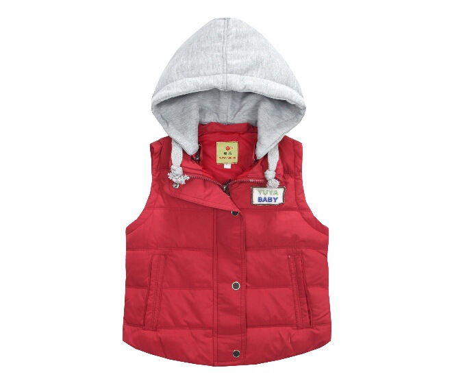 经典版型儿童<em>羽绒</em>背心 男童<em>羽绒马甲</em> <em>女童连帽</em>