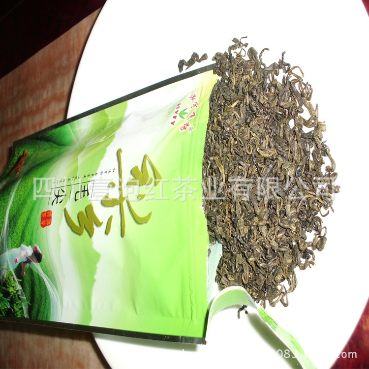绿茶-供应100g梨乡毛尖优质蒙山绿茶壹泡红茶