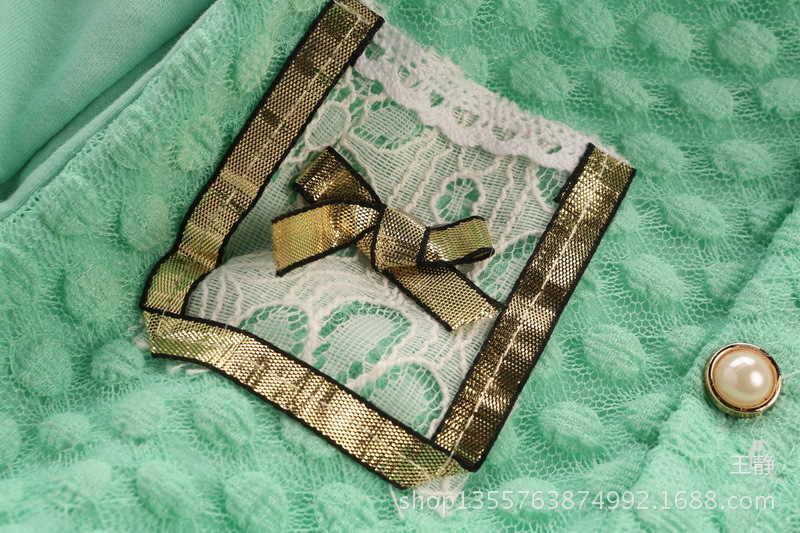 销春装新品女童镂空蕾丝花朵<em>网纱长袖开衫小</em>童