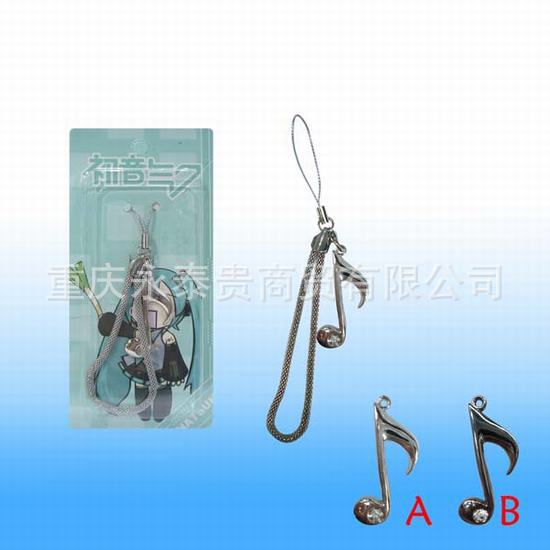 批发采购饰品配件-初音未来手机挂件批发采购