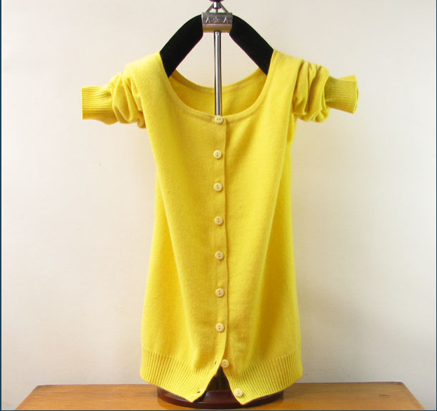 2013春秋女士<em>羊绒开衫针织衫</em>v领羊绒衫新款韩