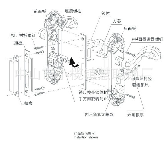 锌合金 面板材质:锌合金 锁体:静音斜舌设计,可选择单舌或双舌 锁芯:3