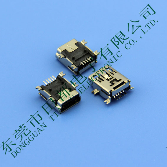 MINI USB 5P BF SMT 全贴