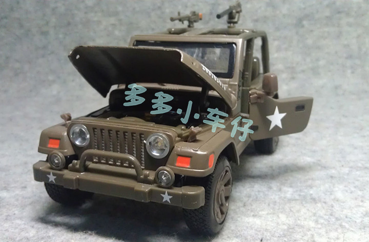 【批发价 牧马人jeep军车 汽车声光版 儿童玩具