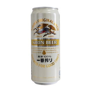 日本麒麟麦芽100%一番榨啤酒 4.1度500ml