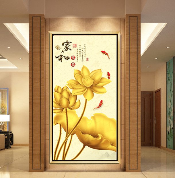 L型框画