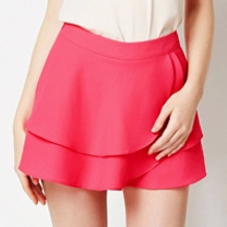 【淘工厂 轻纺城专业<em>女装</em>雪纺<em>短裤 加工</em>定制支