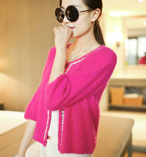 <em>马海毛短开衫</em>图片_<em>马海毛短开衫</em>图片大全 - 阿