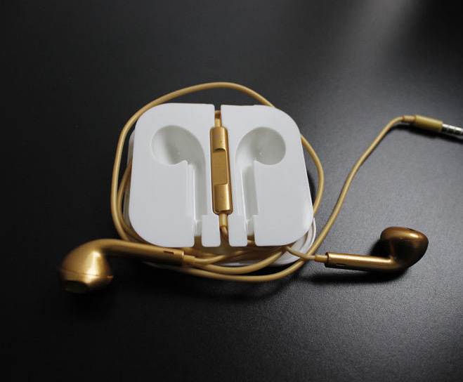 耳机-【最佳选择】厂家供货 优品质 土豪金耳机