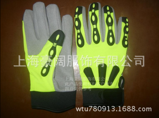 PVC压印手套