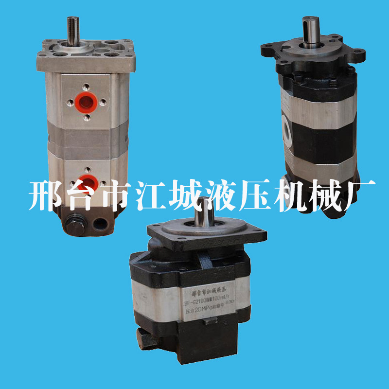 【廠傢直銷】液壓泵廠傢 專業生產CBN-E3系列雙聯齒輪泵 質量保證工廠,批發,進口,代購