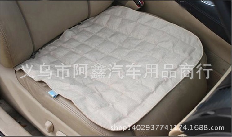 Hawthorn seed square cushion