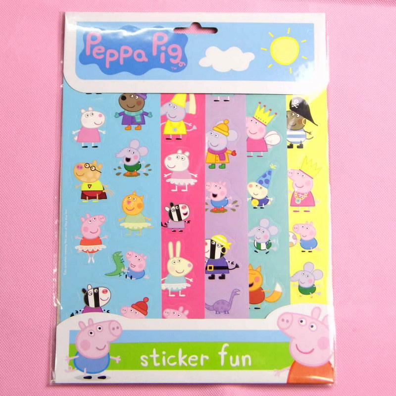 发采购纸质工艺品-peppa pig <em>粉红猪小妹贴纸</em> 