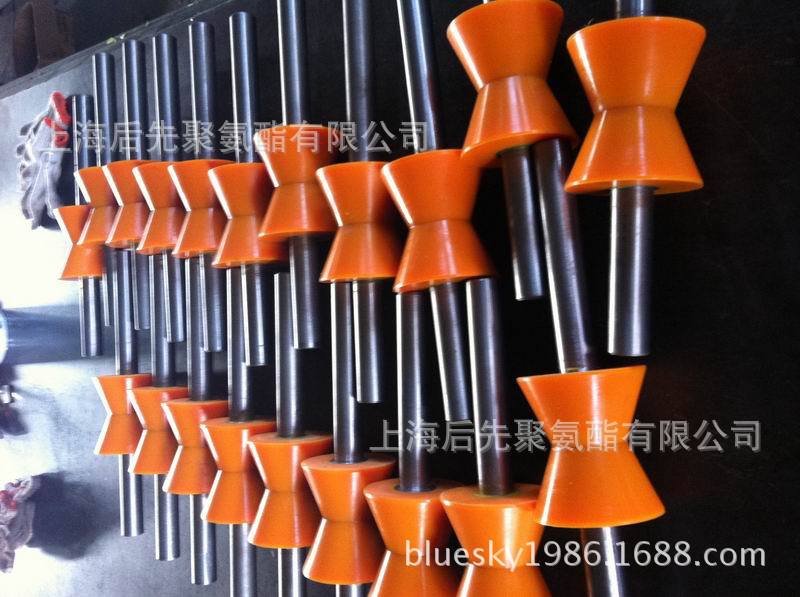 聚氨酯输送钢管V型轮直径80