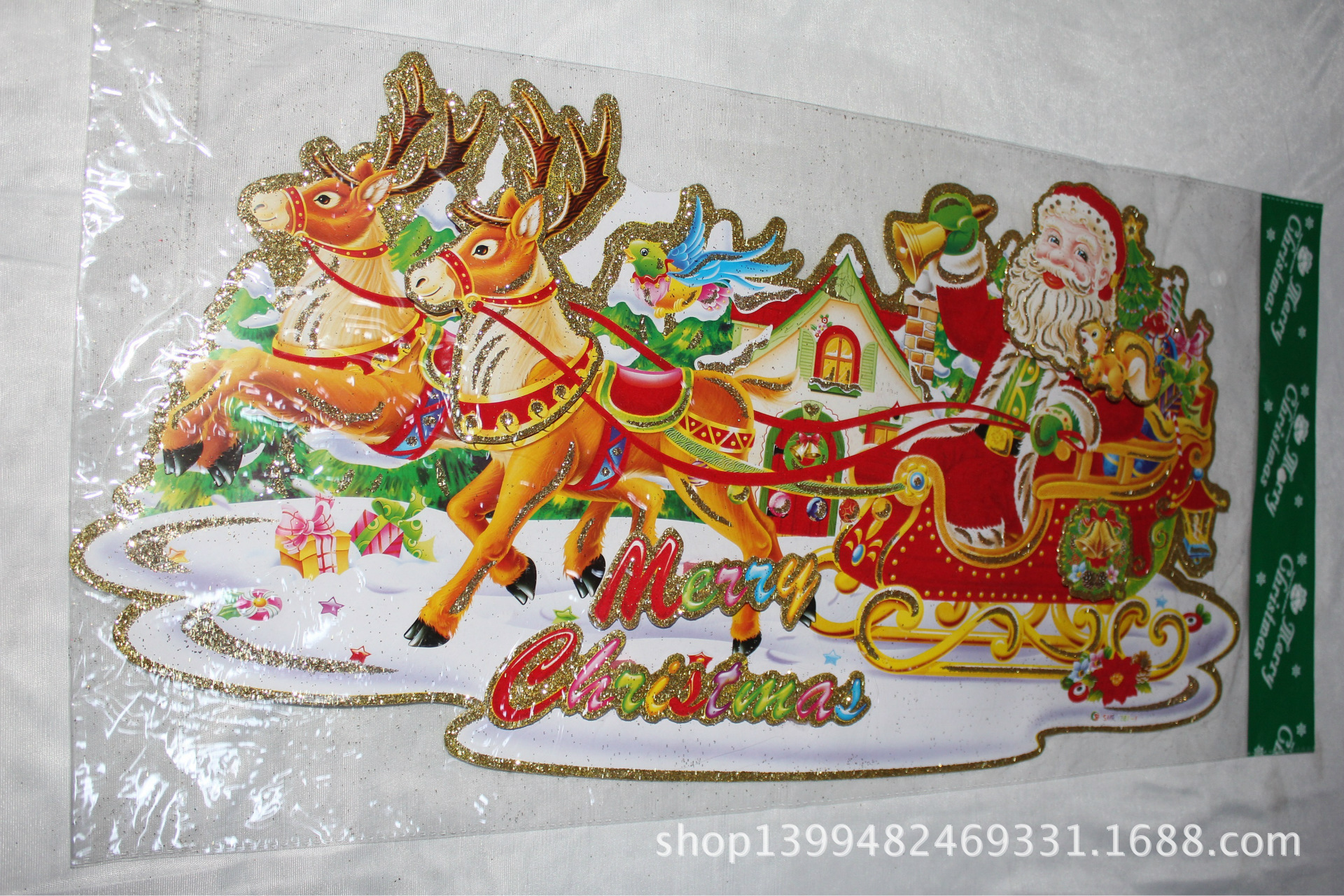 饰品 圣诞老人贴画 麋鹿 拉 饰品 圣诞老人贴画 麋鹿 拉