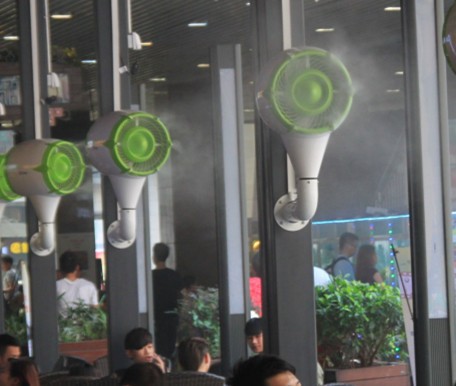 雾森系统;人工造雾设备;雾喷景观设备;喷雾降温