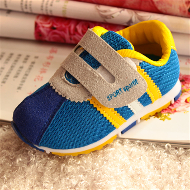 新款上市2014春季宝宝鞋男童女童休闲网布运