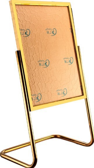 展示牌-横向亚克力强a4纸台签台卡台牌桌牌广