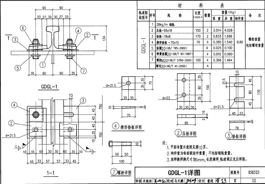  上一个 下一个> 举报   公司专业销售05g525(04g514-6)钢吊车梁双孔