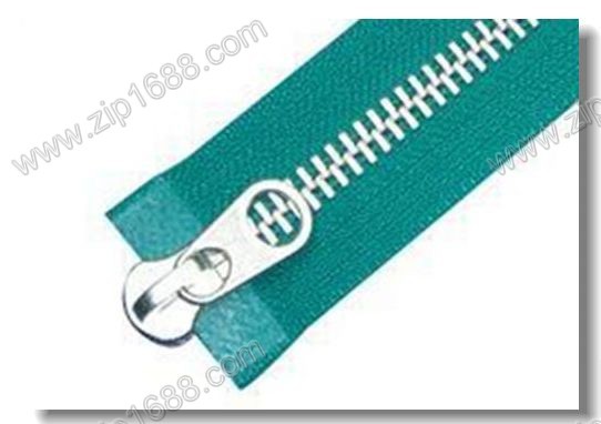 5号金属白铜双开尾拉链02