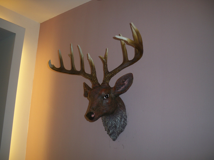 鹿头-壁挂(仿真效果)
