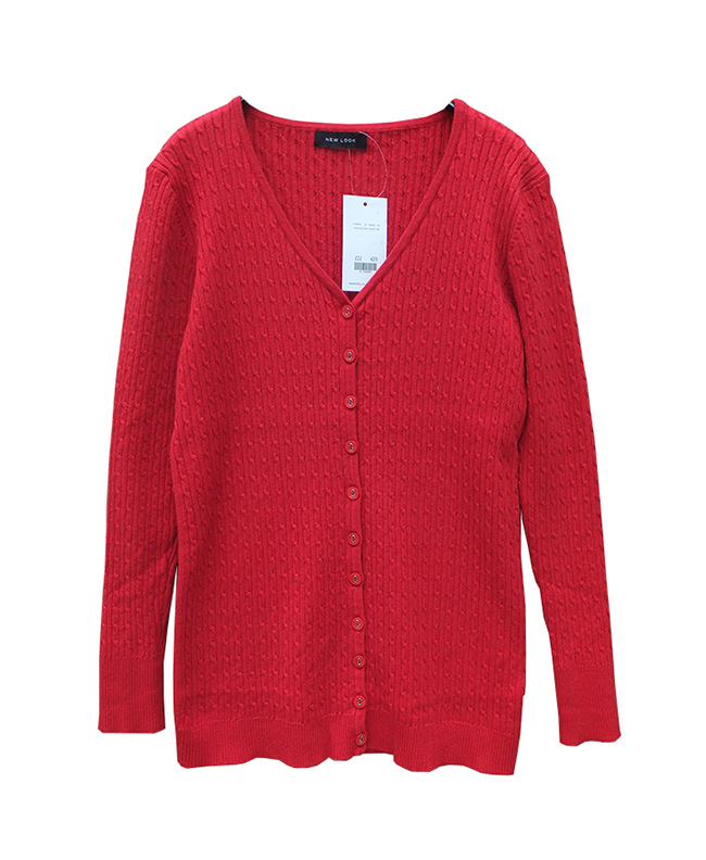 欧美新款毛衣 <em>女</em>加厚<em>针织</em>羊绒衫<em>开衫</em> <em>外贸</em>原单