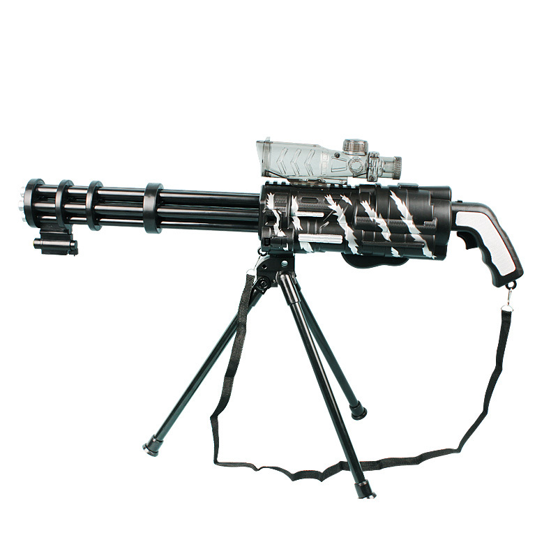 新款加特林枪 电动连发水弹枪 穿越火线 真人户外cs 锦明m912