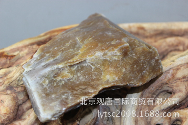 真正新疆且末糖玉 色如红糖 和田玉中的红糖料子堪称极品 色正