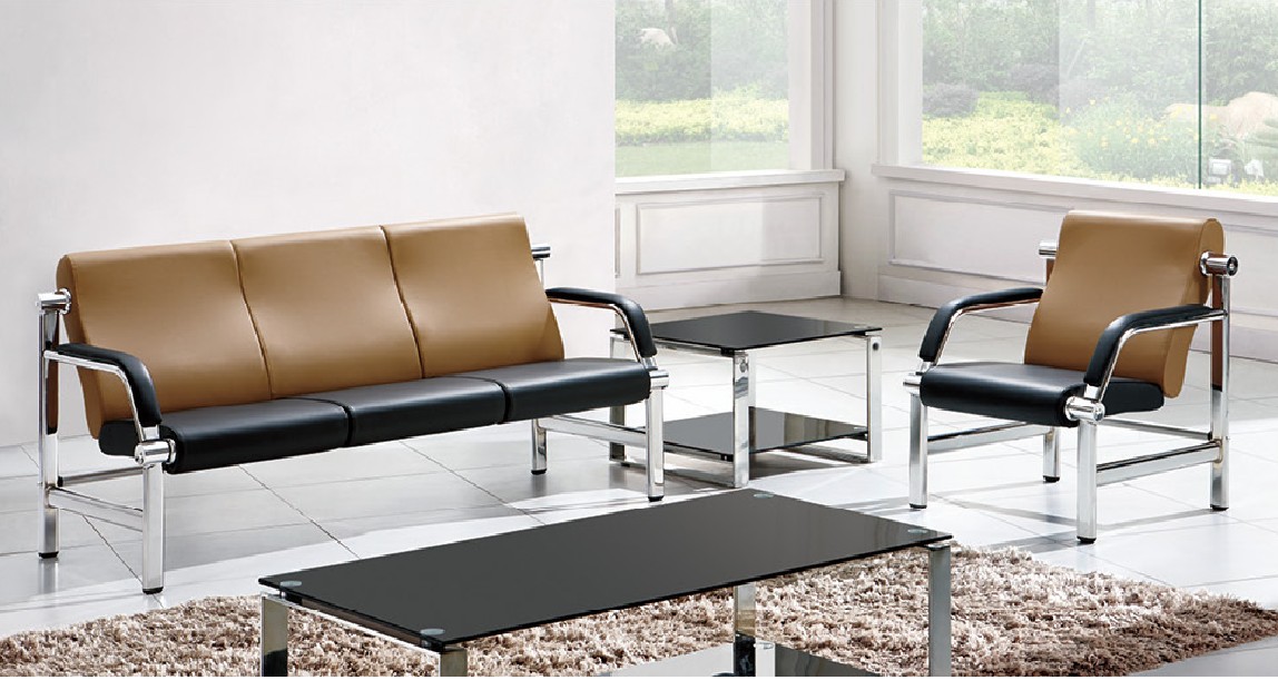 低价 办公沙发 简易办公沙发 组合双三人客厅现代商务接待室沙发
