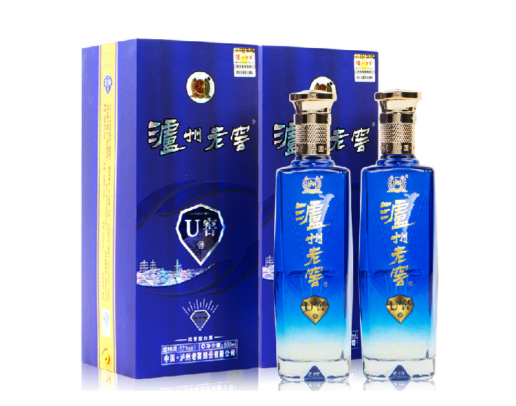 批发供应 泸州老窖 u窖 蓝钻 浓香型 52度 38度 正品保证