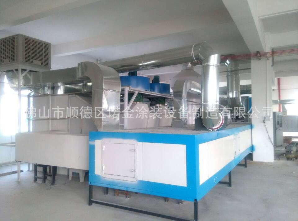 特氟龙自动喷漆烘烤线