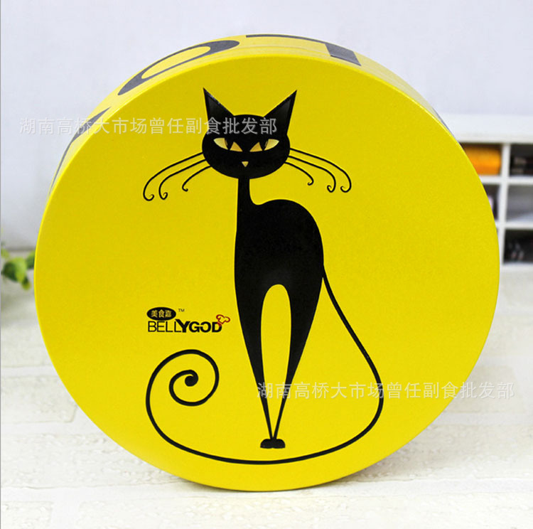 香港美食嘉情侣猫曲奇120g 红罐\/黄罐礼盒