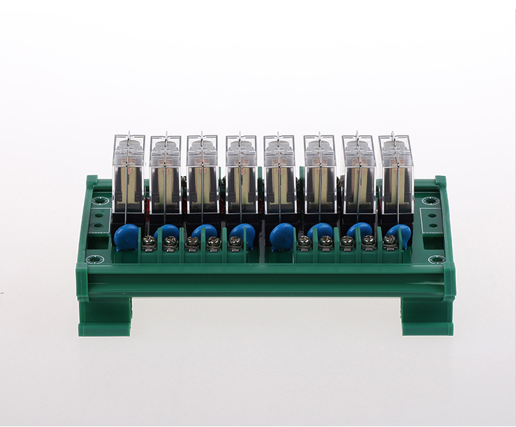粤之阳8路公共点继电器模组TL10A-8R1 V1.2继电器批发 日式继电器模组 十字螺丝继电器模组,PLC放大板,日式PLC放大板,日式PLC驱动板