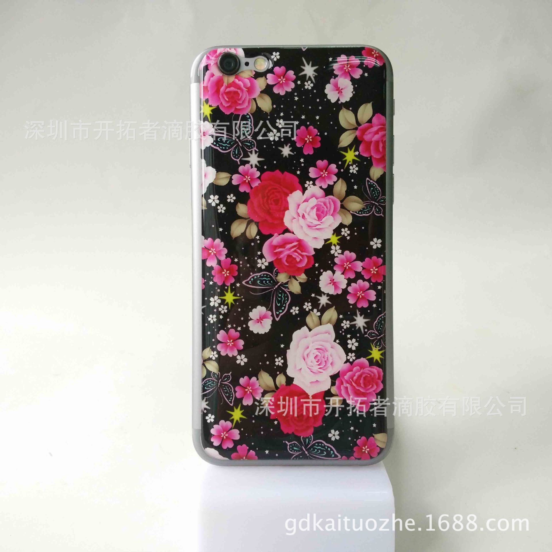 iphone6 带屏幕边条滴胶贴