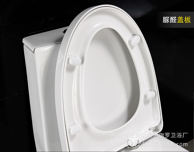 陶瓷座便器_高档箭牌马桶静音易拆脲醛盖板双