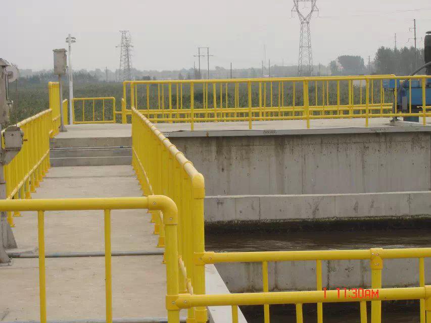 围栏/栏杆 厂家长期定制生产阻燃耐用市政工程用电力污水厂玻璃钢围栏