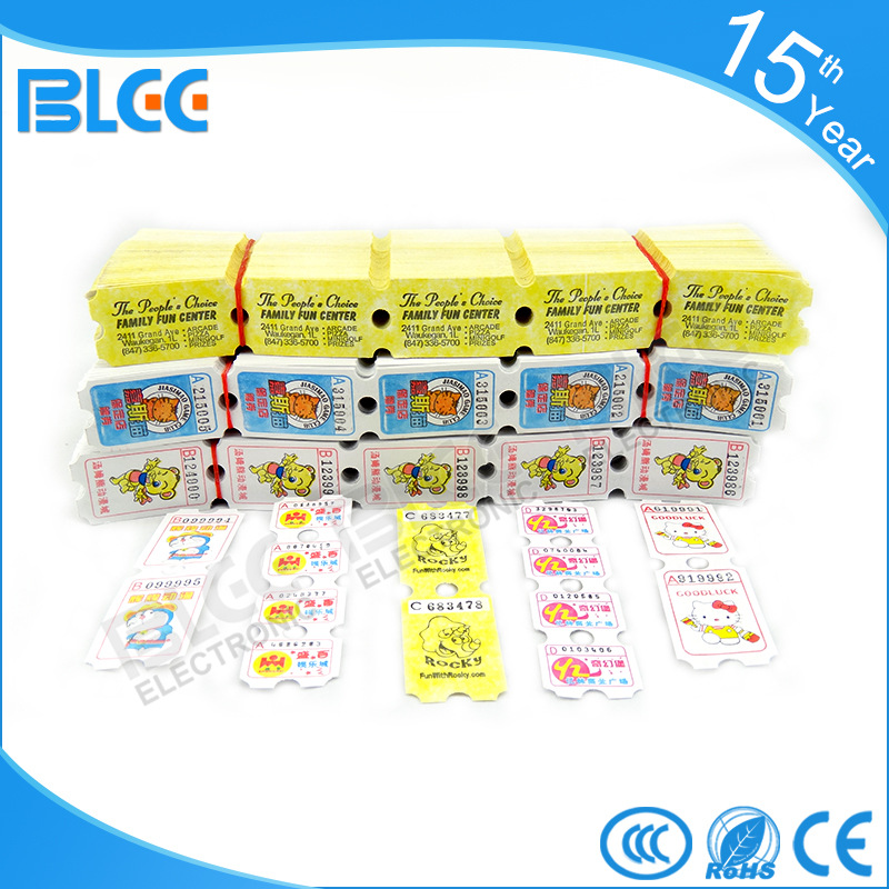 游戏机配件_特价大型彩票游戏厅彩票160g纸质