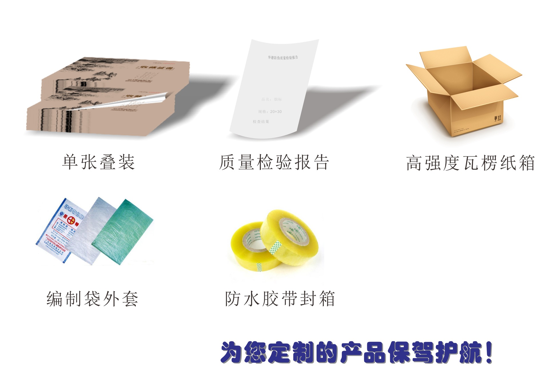 城堡收藏证书产品包装方式及流程