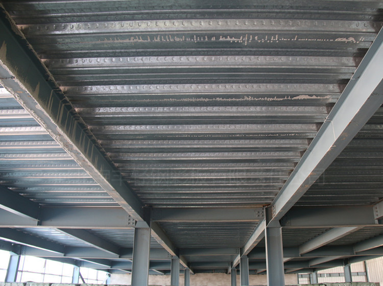加工钢结构厂房平台夹层 立柱截面小空间面积大 节省用料