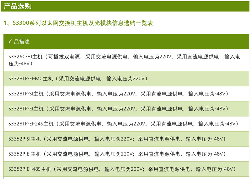 华为S3300系列交换机详情页014